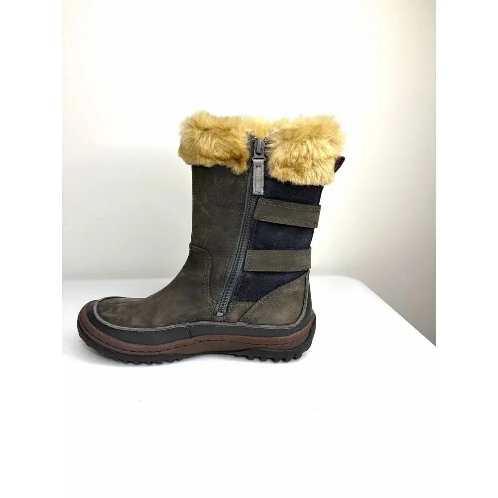 Merrill Decora Chant Waterproof Boots Women’s Sz 7.5 Faux Fur Insulated